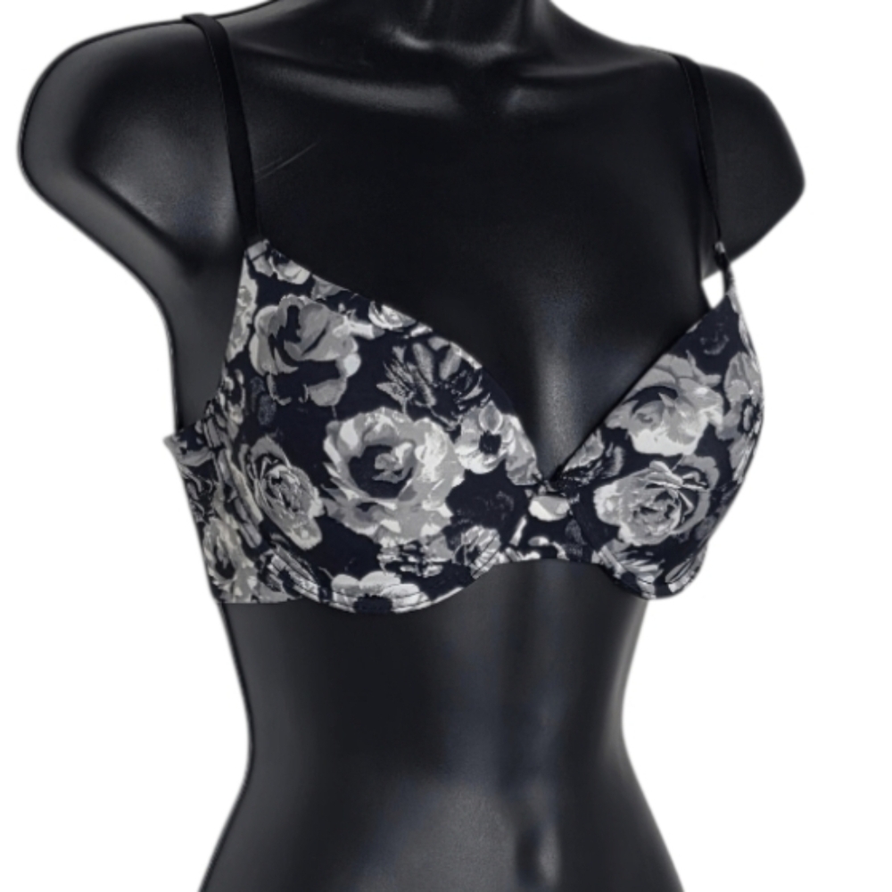 Vince Camuto Patterned Push-Up Bra